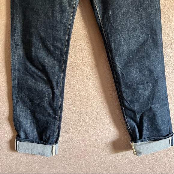 Tellason White Oak Cone Denim Straight Leg Jeans Size 26 Made in USA - Picture 4 of 11